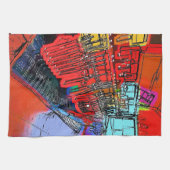 駅 キッチンタオル (横)