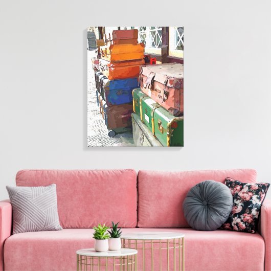 駅 キャンバスプリント (インサイチュ (リビング))