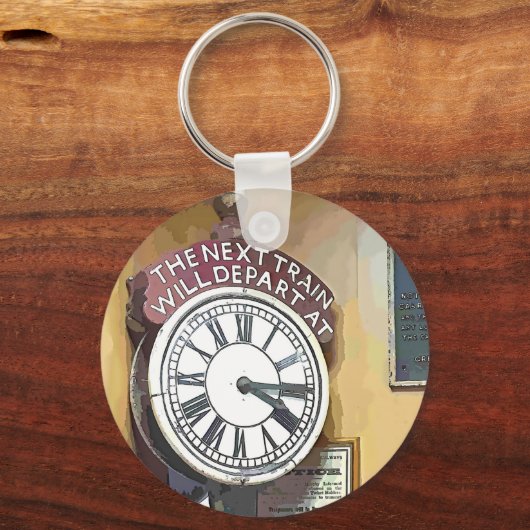 駅 キーホルダー (正面)