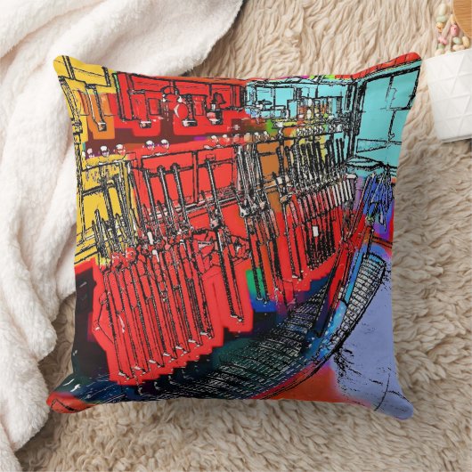 駅 クッション (ブランケット)