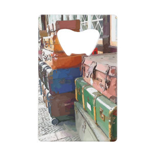 駅 クレジットカード栓抜き