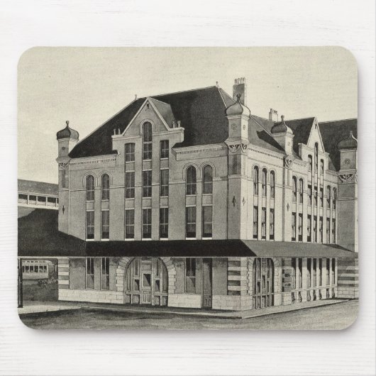 駅、コンコード&モントリオール鉄道、コンコード マウスパッド (正面)