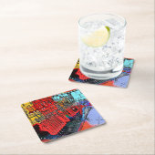 駅 スクエアペーパーコースター (インサイチュ)