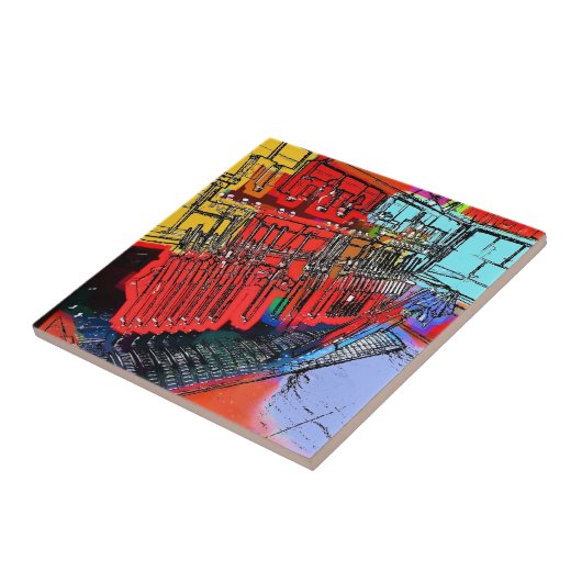 駅 タイル (側面)