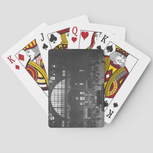 駅 トランプ (裏面)