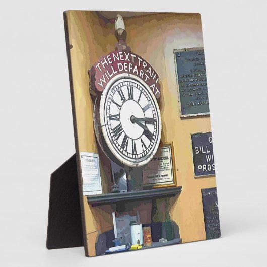 駅 フォトプラーク (側面)