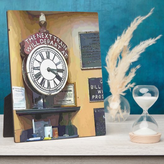 駅 フォトプラーク (側面)