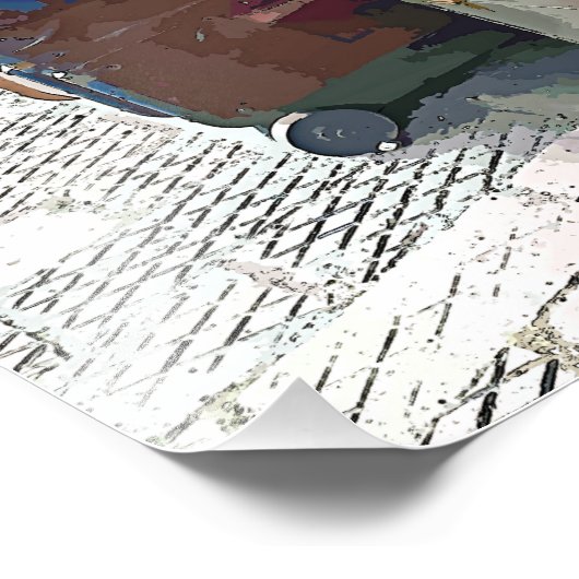 駅 フォトプリント            (角)