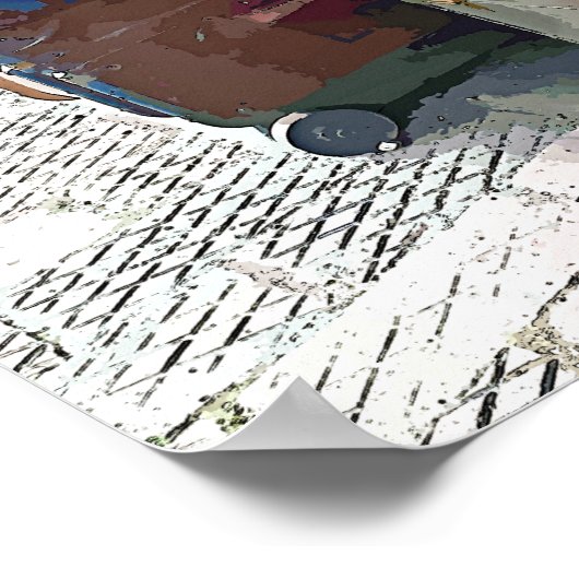 駅 ポスター (角)