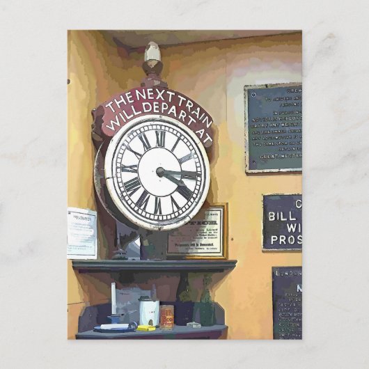 駅 ポストカード (正面)