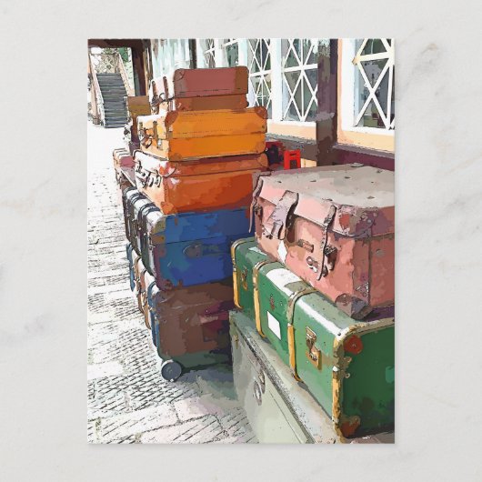 駅 ポストカード (正面)