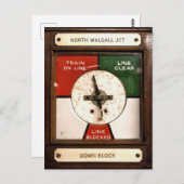 駅 ポストカード (正面/裏面)