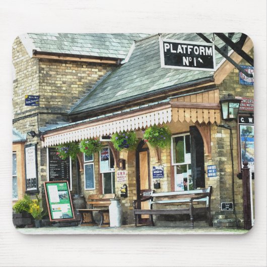 駅 マウスパッド (正面)