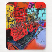 駅 マウスパッド (正面)