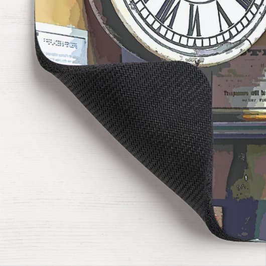 駅 マウスパッド (コーナー)