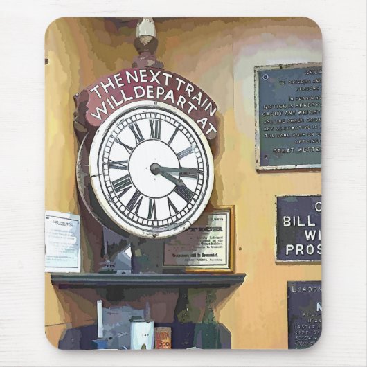 駅 マウスパッド (正面)