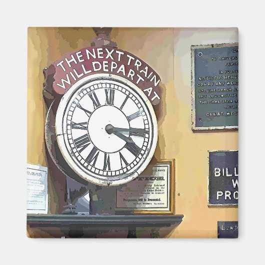 駅 マグネット (正面)