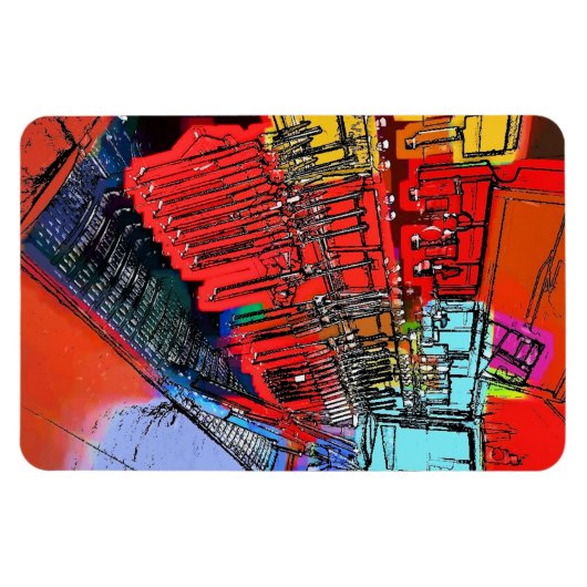 駅 マグネット (横)