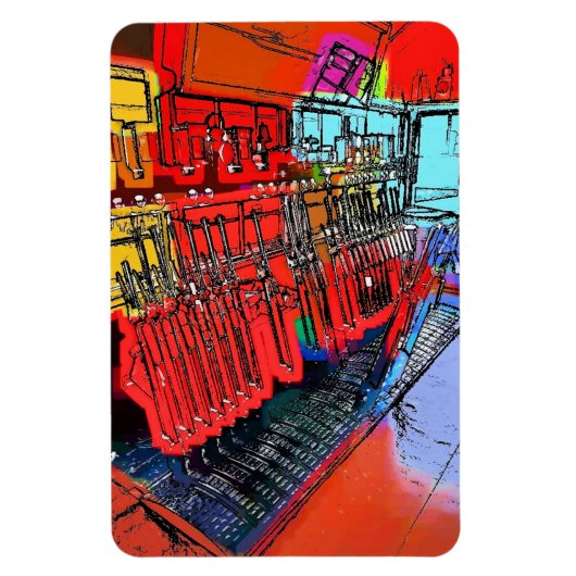 駅 マグネット (縦)