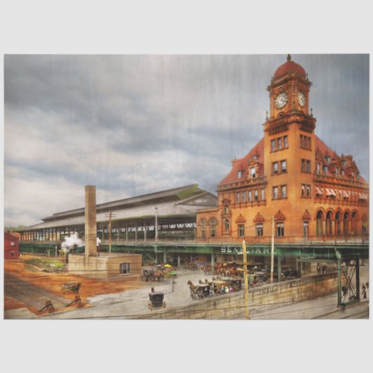 駅 - メインストリート駅 1905 薄葉紙 (正面)