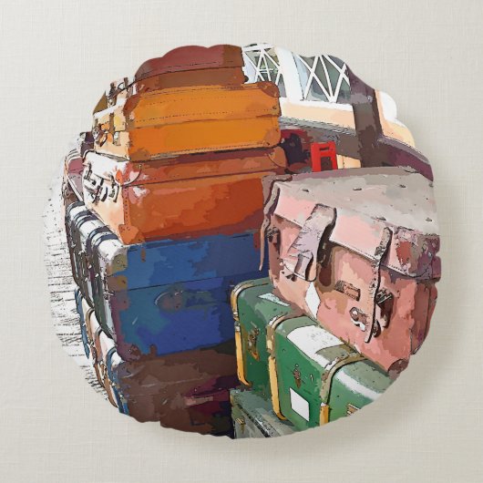 駅 ラウンドクッション (正面)