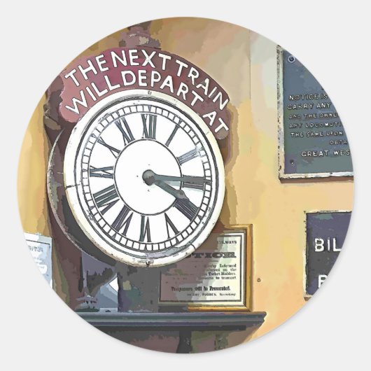 駅 ラウンドシール (正面)