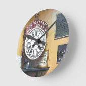 駅 ラウンド壁時計 (傾斜)