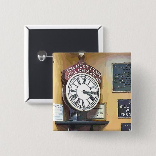 駅 缶バッジ (正面&裏面)