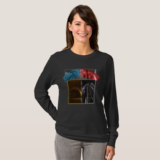 駅 Tシャツ (正面フル)