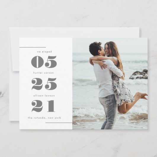 駆け落ちした |カード (正面)