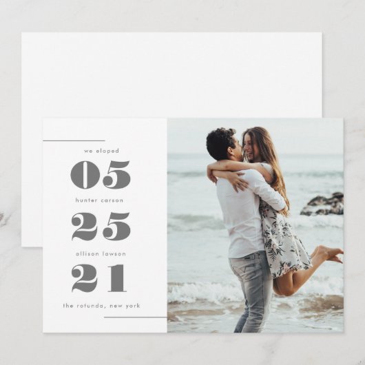 駆け落ちした |カード (正面/裏面)