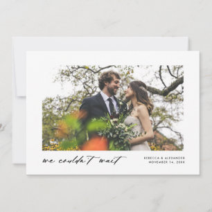 駆け落ちまで待てなかった 案内状