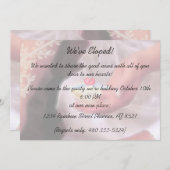 駆け落ちパーティの招待状 招待状 (正面/裏面)