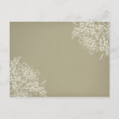 駆け落ち告知はがきヴィンテージフローラ 案内ポストカード (裏面)