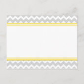 駆け落ち告知フォトポストカードレモングレー 案内ポストカード (裏面)