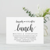 駆け落ち昼食の後結婚ずっと幸せに 招待状 (スタンド正面)