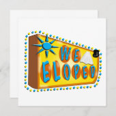 駆け落ち標識 案内状 (正面/裏面)