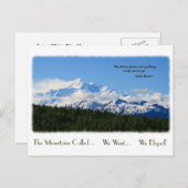 駆け落ち!というカスタム山 案内ポストカード (正面/裏面)