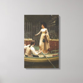 駆け落ち（ロマンチックなデート） (by E.B. Leighton) キャンバスプリント