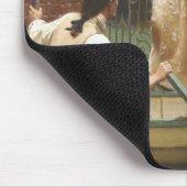 駆け落ち（ロマンチックなデート） (by E.B. Leighton) マウスパッド (コーナー)