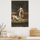 駆け落ち（最初の日）（E.B.レイトン） ポスター (キッチン)