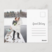 駆け落ち、駆け落ちポストカード ポストカード (裏面)