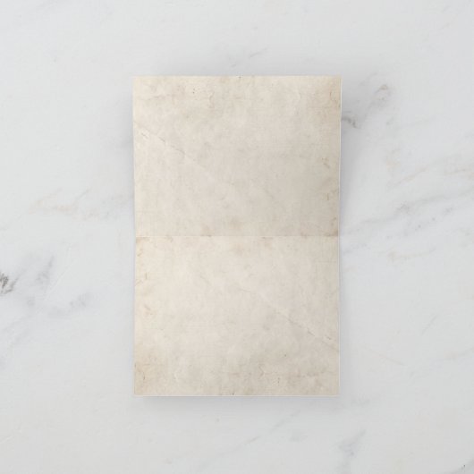 駆け足の白馬 カード (内部)