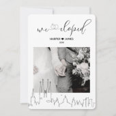 駆モダン落の告知 |バルセロナ 招待状 (正面)