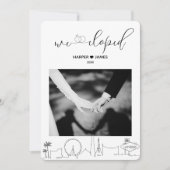 駆モダン落の告知 | Vegas 招待状 (正面)