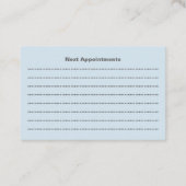 駆動インストラクターアポイントメント 名刺 (裏面)