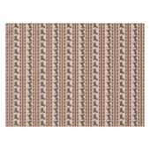 駆素朴け馬パターン テーブルクロス (正面(横))