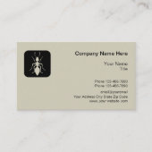 駆虫モダン防除剤 名刺 (正面)