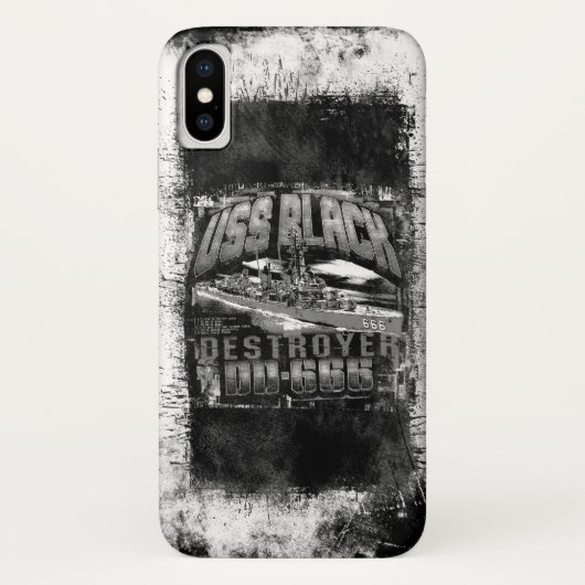 駆逐艦ブラックiPhone / iPadケース Case-Mate iPhoneケース (裏面)