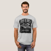 駆逐艦ブラックTシャツ Tシャツ (正面フル)
